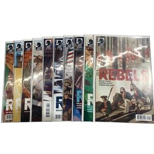 Rebels Comic Book Series Lot Brian Wood Dark Horse Set of 10